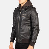 Bomber leather Jacket