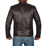 Brown Distressed Leather Jacket Men - Leather Jacket