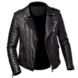 Quilted Leather Jackets Collar | Mens & Womens