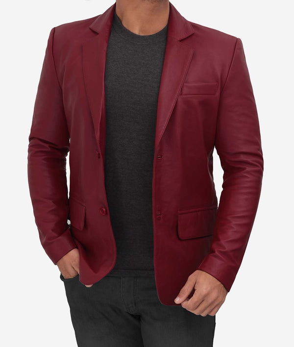 Leather Blazers for Men
