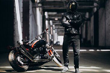 Leather Motorcycle Jacket