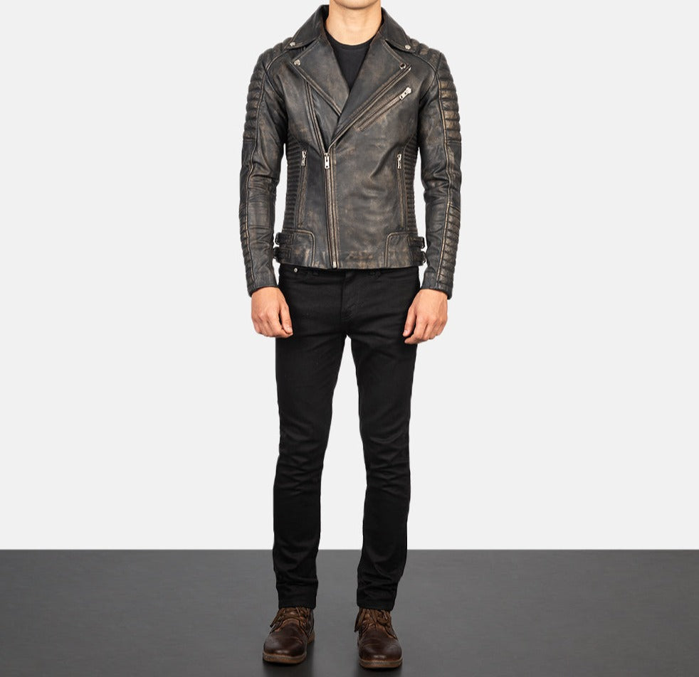 Leather Biker Jacket