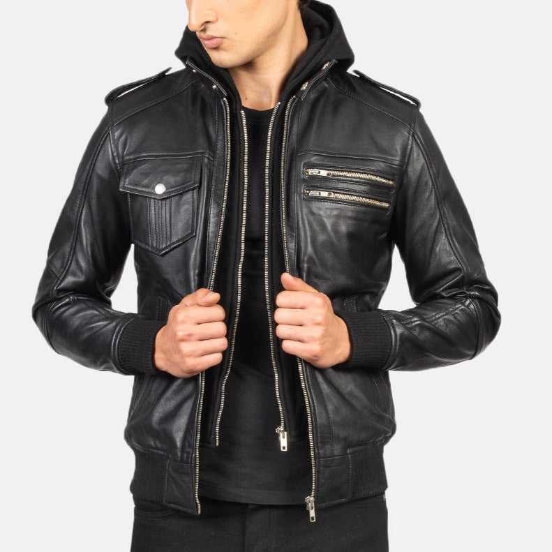 Bomber Leather Jacket