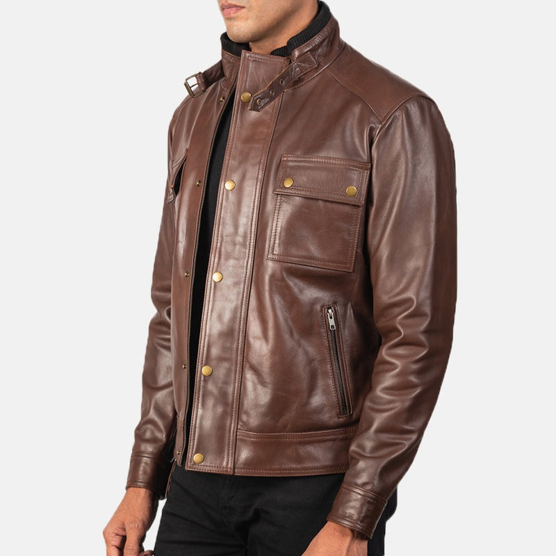 Brown Leather Jacket