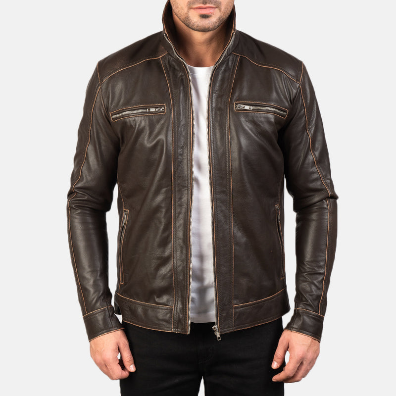 Brown Leather Jacket