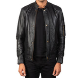 House Black Leather Biker Jacket