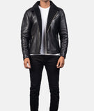 Shearling leather jacket 