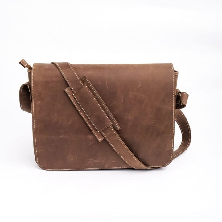 Vintage brown Leather Handbag