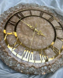 Resin Wall clock with Elegant Design