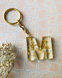 Customizable Resin Alphabet keychain