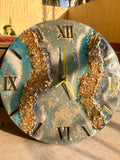 Resin Wall clock with Elegant Design