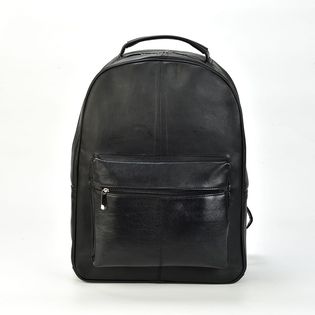 Stylish Black Leather Backpack Stylish Black Leather Backpack