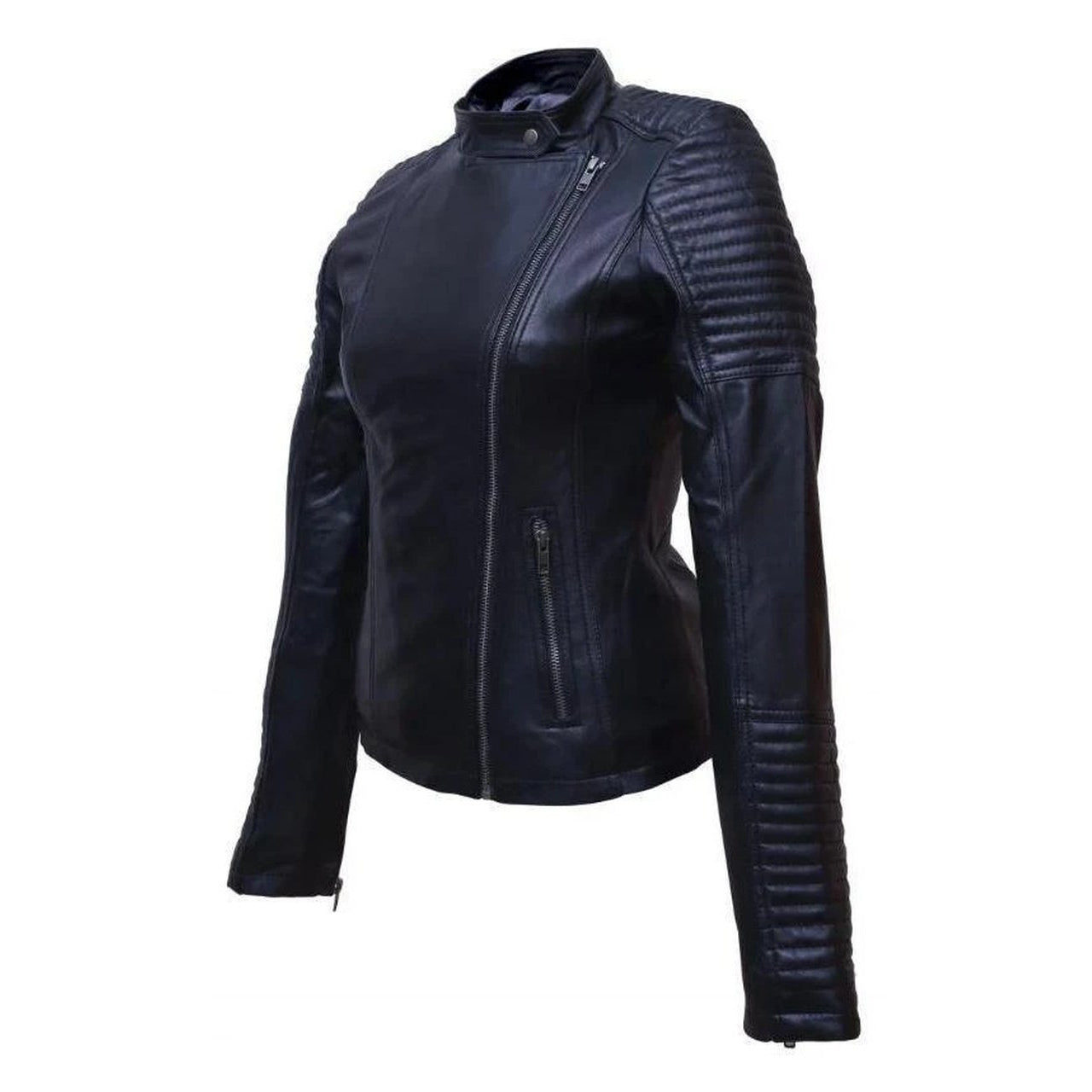 XXL Zipper Leather Coat - Women - Ready-to-Wear