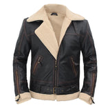 Men’s Genuine Shearling Leather Jacket