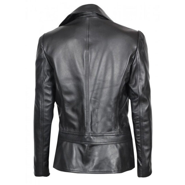 Buy Now Black Leather Jacket Women | Sale 50% Off – Musheditions