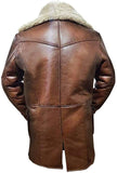 Men’s Fur Long Brown Coat