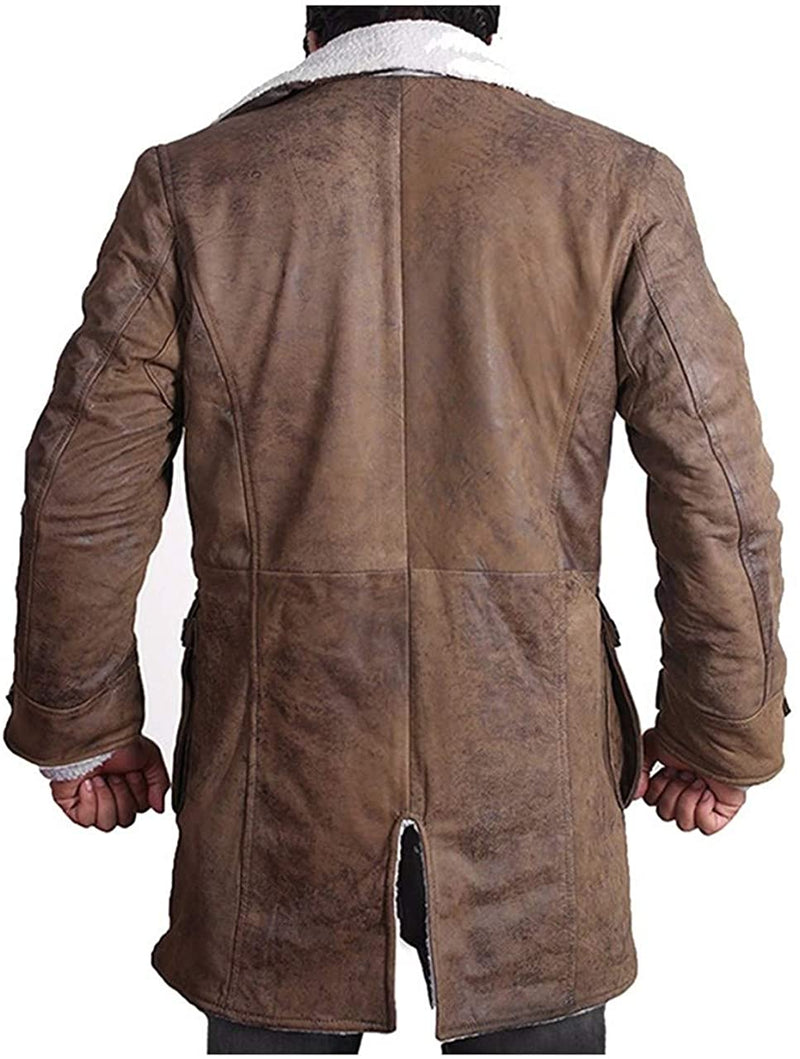 Long Brown Fur Coat