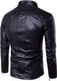 Men’s Black Genuine Lambskin Leather Jacket