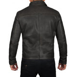 Men Vintage Leather Jacket - Leather Jacket