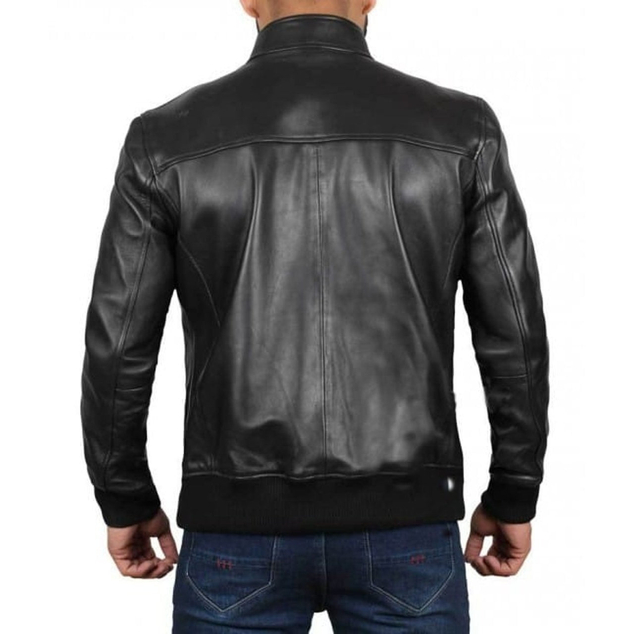 Black Leather Jacket for Bikers - Leather Jacket