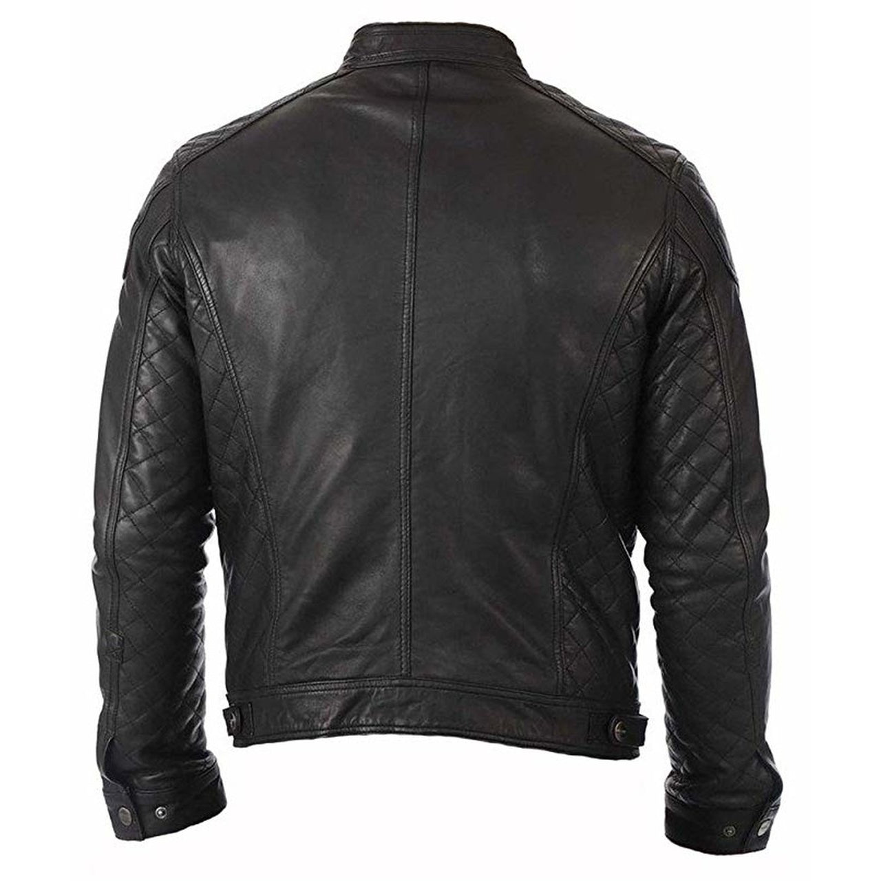 Stylish Fit Black Leather Jacket for Men - Men Jacket - Leather Jacket
