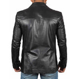 Coat Style Leather Jacket for Men - Leather Jacket