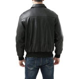 Stylish Bomber Leather Jacket for Men - Men Jacket - Leather Jacket