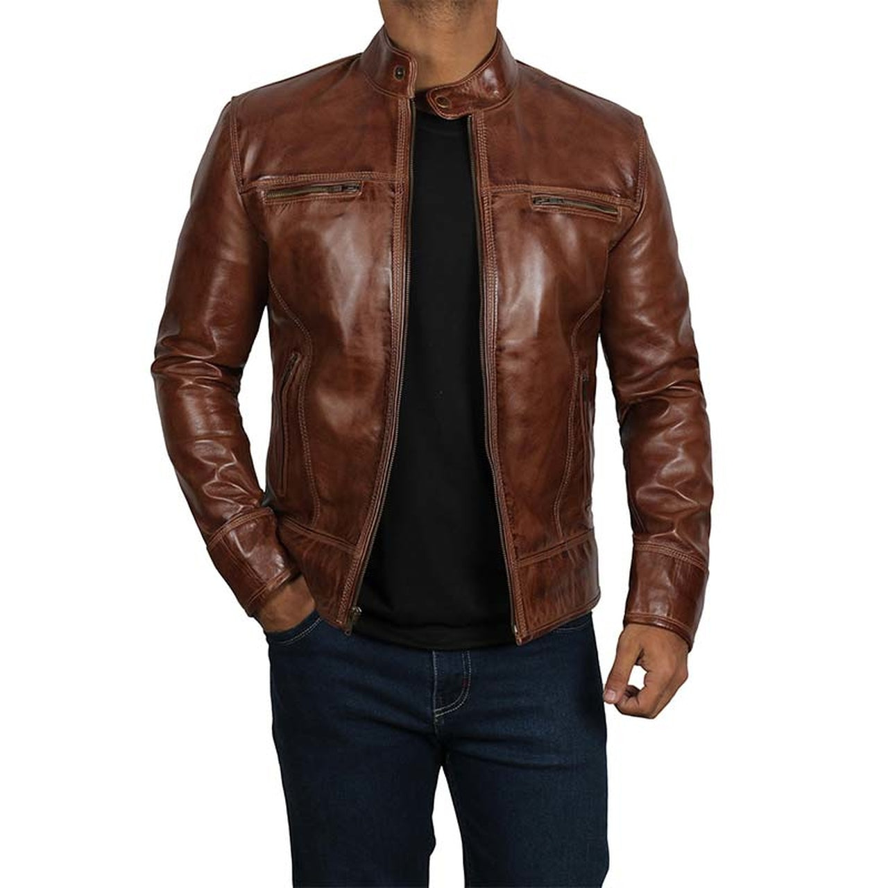 Dark Brown Leather Jackets For Men dark-brown-leather-jackets-for-men