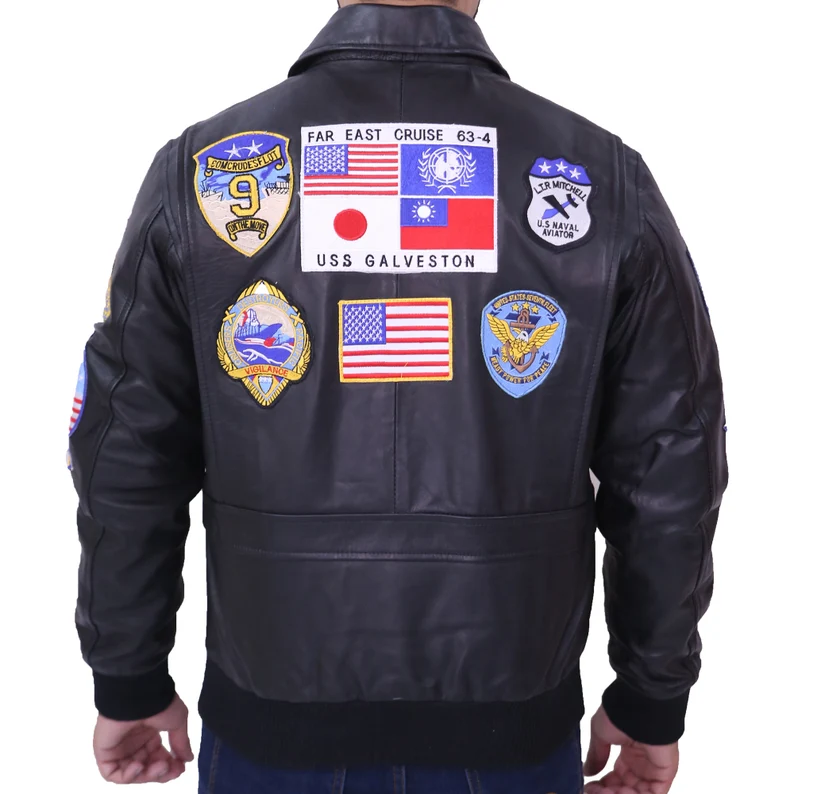 WWII Navy G1 Flight Bomber Genuine Leather jacket