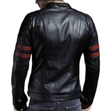 Biker Genuine Leather Jacket - Leather Jacket