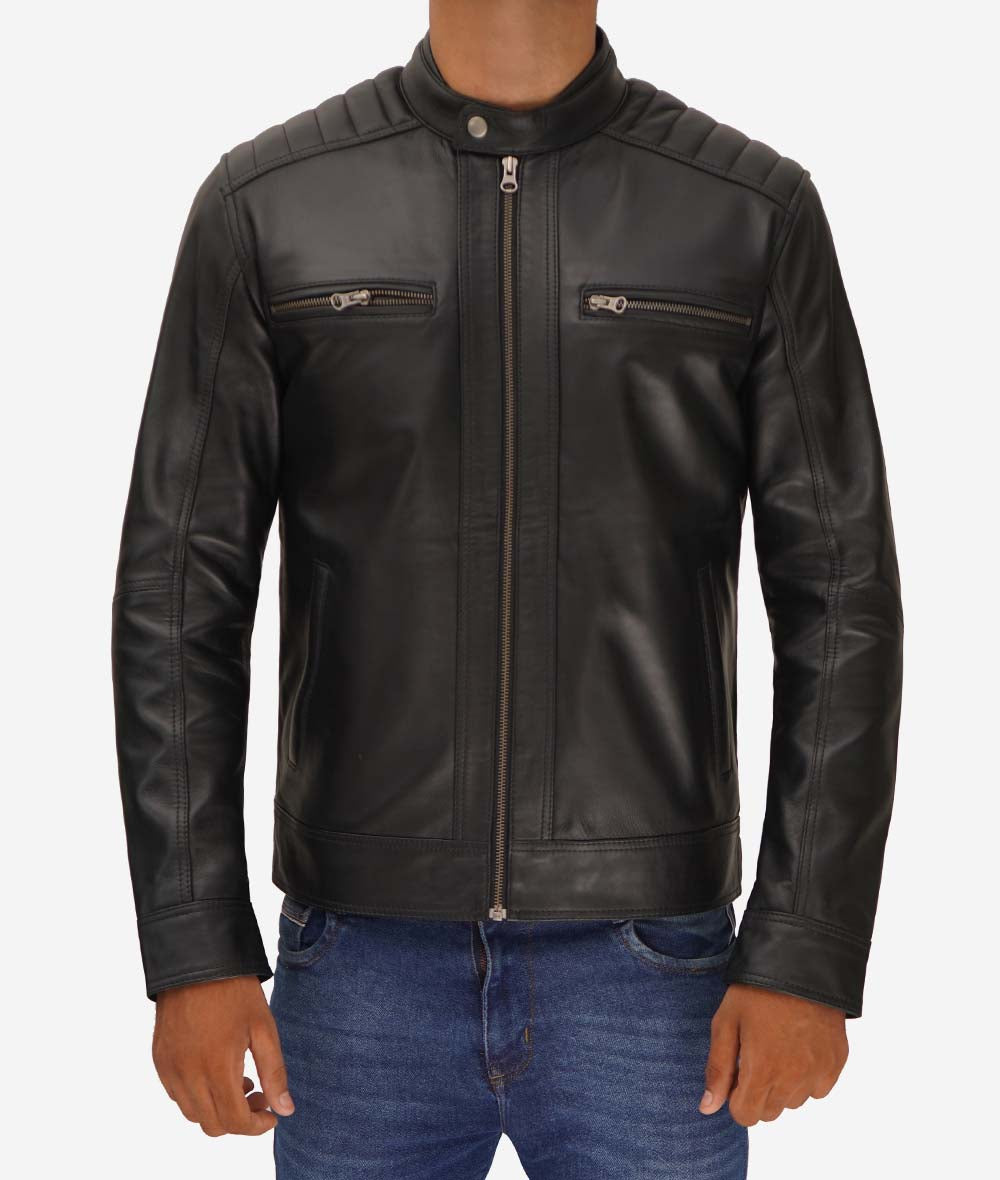 Men's wearhouse cheap leather jackets