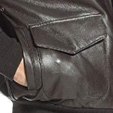 Stylish Bomber Leather Jacket for Men - Men Jacket - Leather Jacket